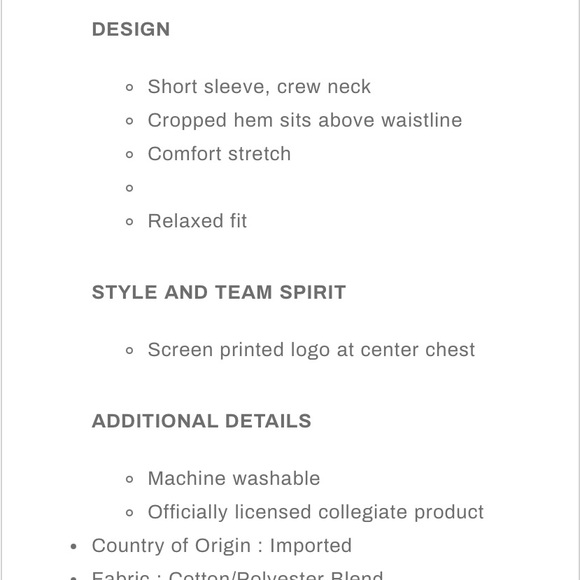 COLUMBIA Box Tee. University of Michigan NCAA tee. NWT size Medium - Picture 5 of 5